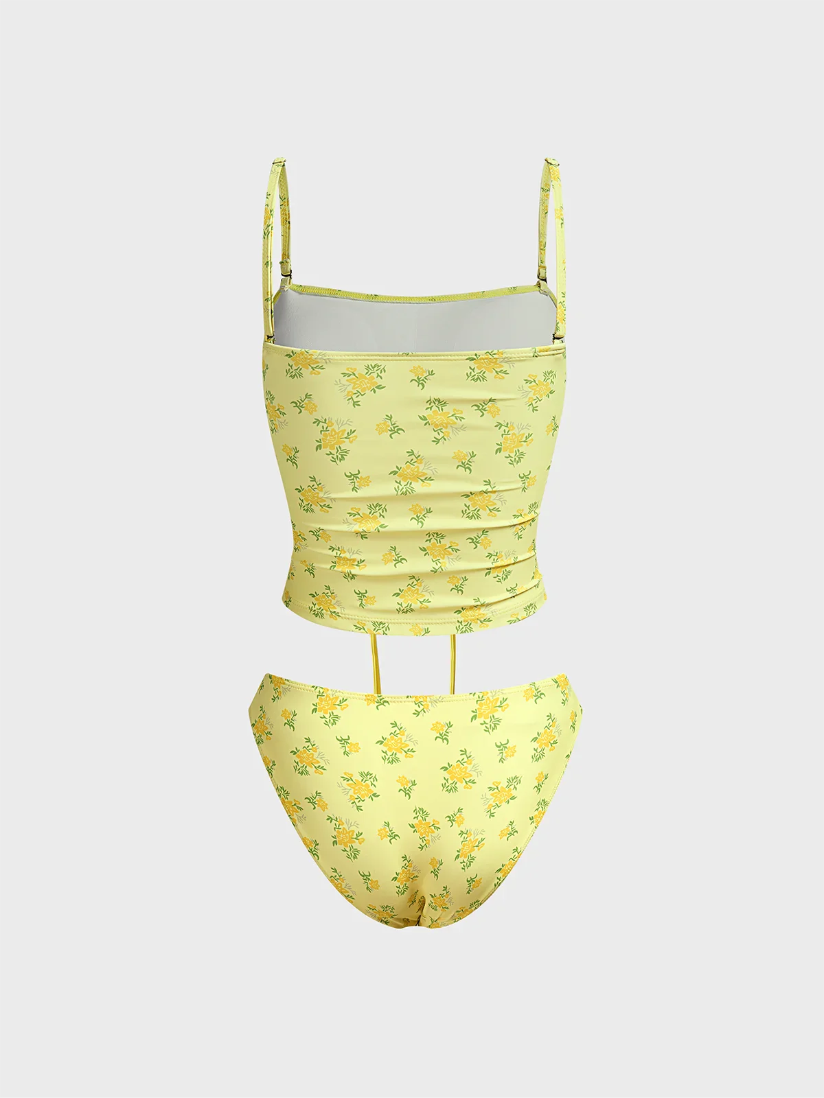 Peace Honeysuckle Crop Tankini