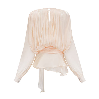 Eugenie Fully Pleated Ruffled Mini Dress