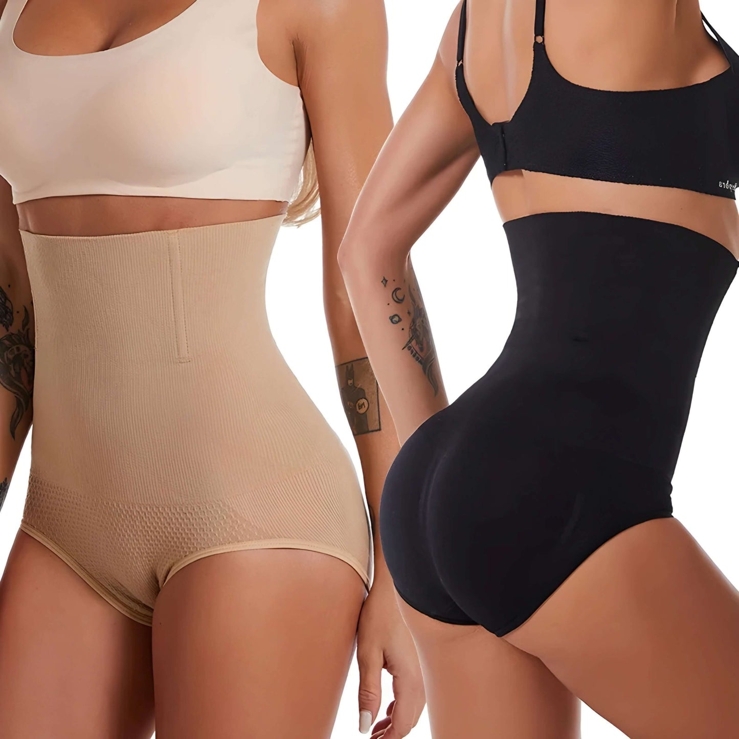 Tummy Control Butt-Lifting High Waist Shapewear Briefs