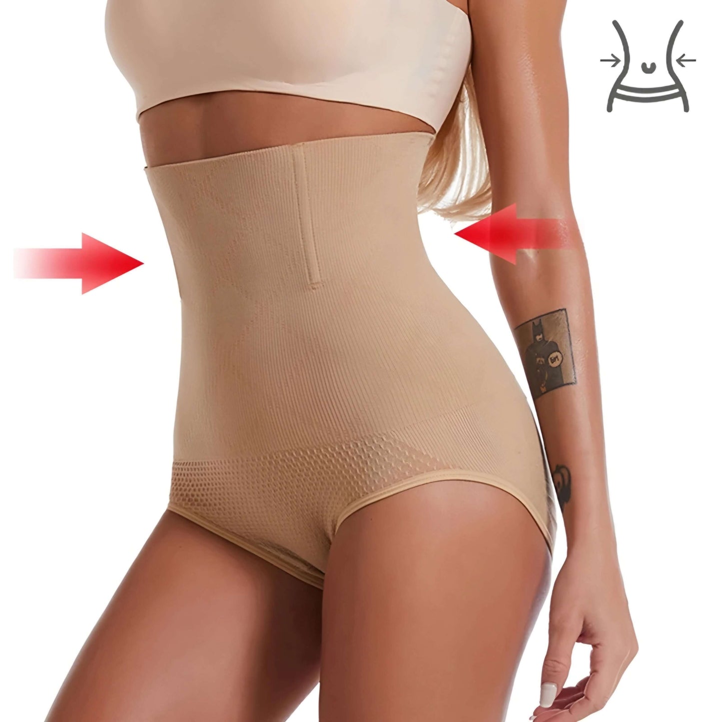 Tummy Control Butt-Lifting High Waist Shapewear Briefs