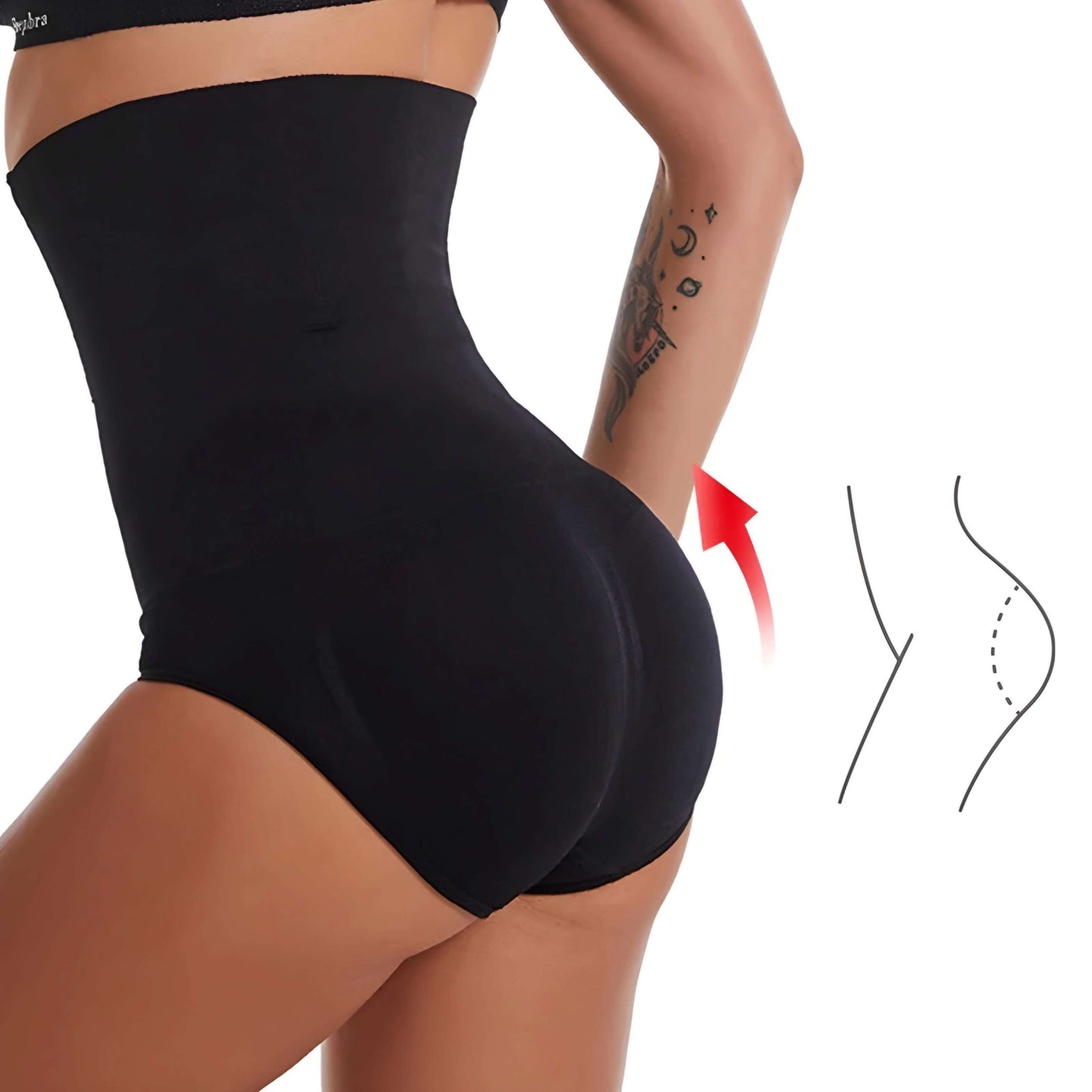 Tummy Control Butt-Lifting High Waist Shapewear Briefs