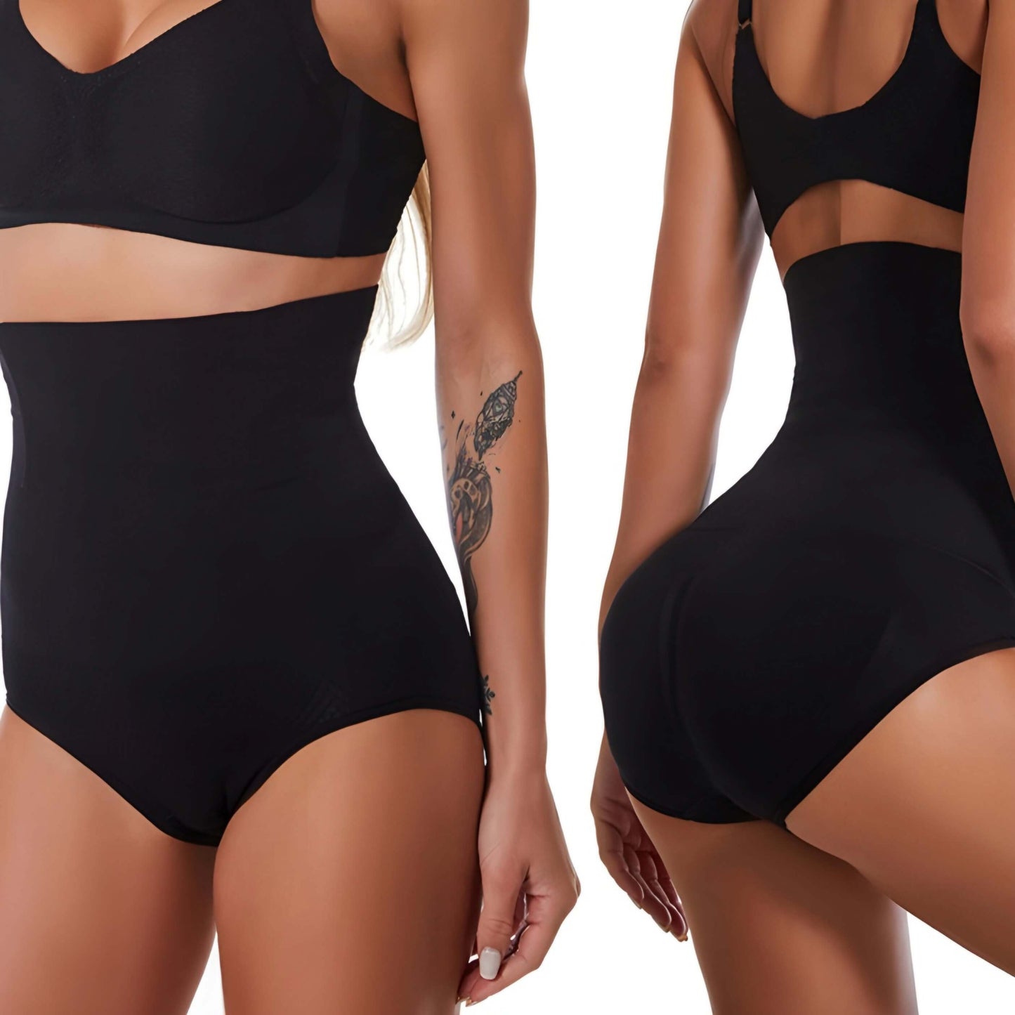 Tummy Control Butt-Lifting High Waist Shapewear Briefs