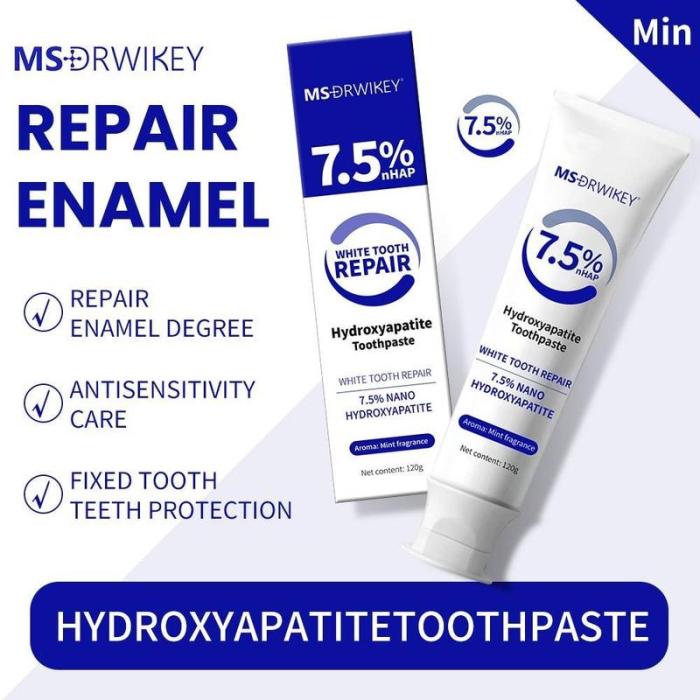 Hydroxyapatite Repair Toothpaste