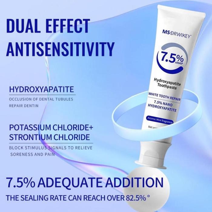 Hydroxyapatite Repair Toothpaste