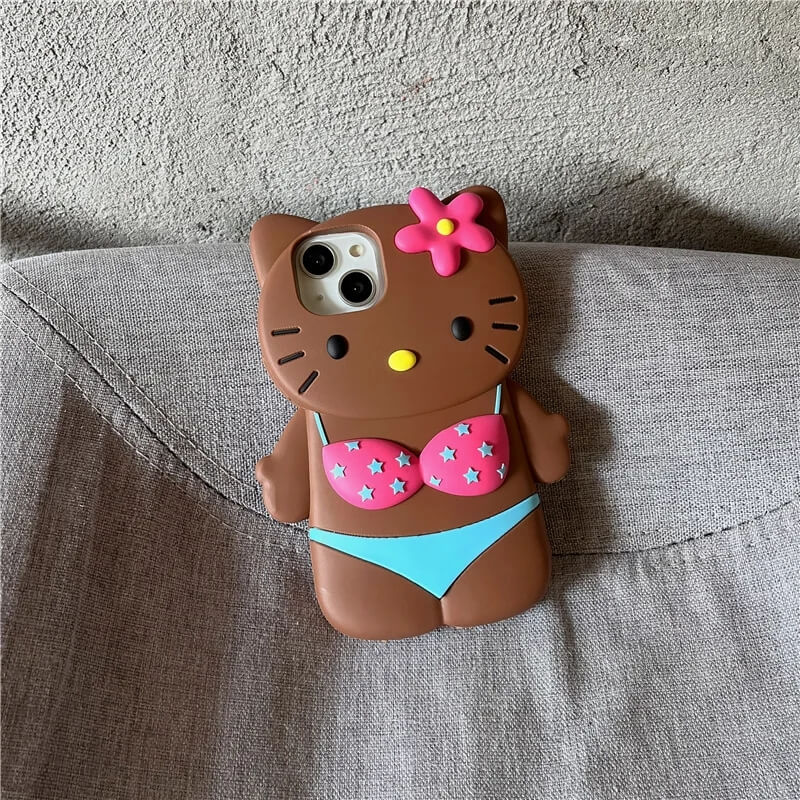 Hello Kitty Wearing Bikini iPhone Case-Luxandluxy