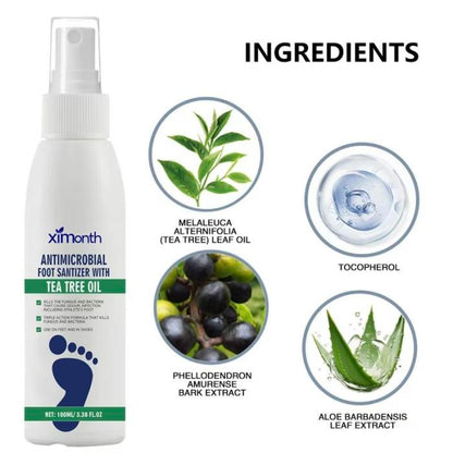 Antimicrobial Tea Tree Oil Athlete's Foot Spray